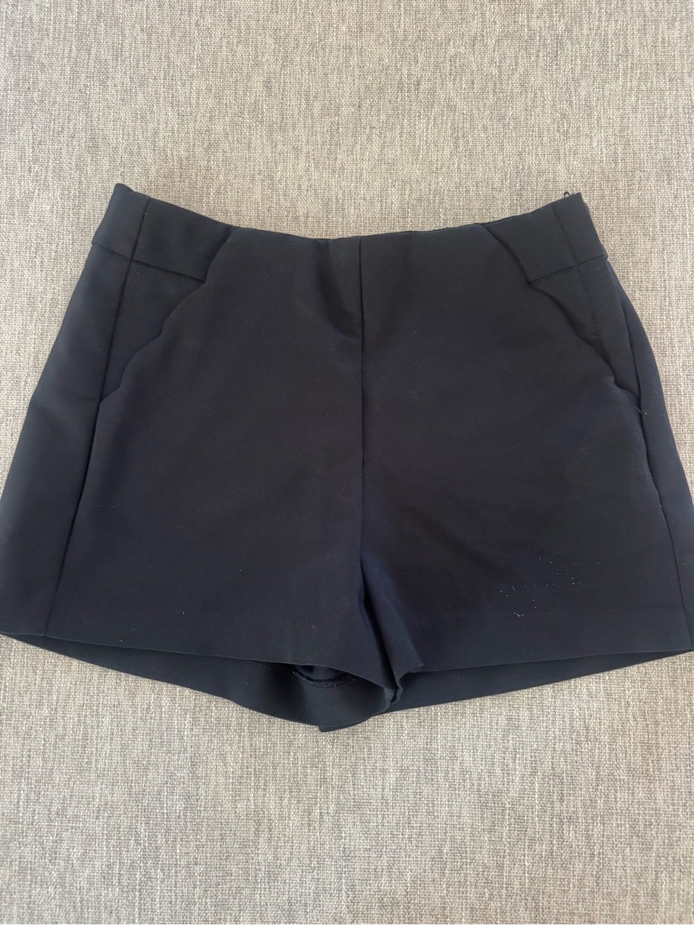 Candie's Black High-Waist Tailored Shorts